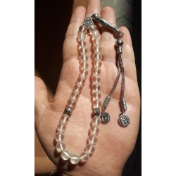 Kayi Tribe Quartz Tesbih | "IYI" Emblem | Ottoman Gift Kayi Tribe Quartz Tesbih | "IYI" Emblem | Ottoman Gift